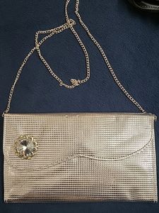 Silver Party Clutch