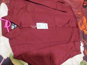 Maroon Casual Shirt