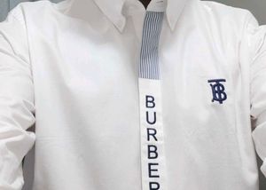 Burberry White Logo Shirt