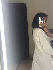 White Cotton Kurta