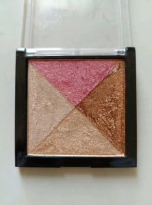 Nykaa Eyeshadow Palette &amp; Swiss Beauty Highlighter