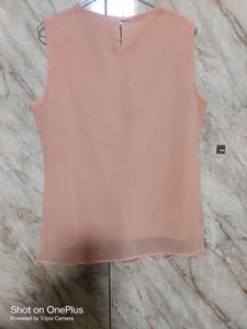 Sequin Embellished Sleeveless Top