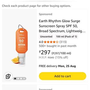 Glow Surge Brightening Broad Spectrum Sunscreen