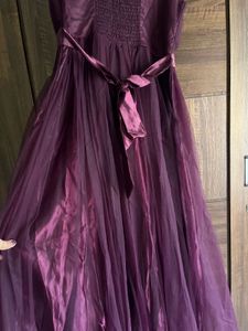 Elegant Purple Maxi Dress