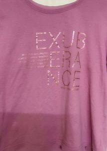 Cute Purple Graphic Tee