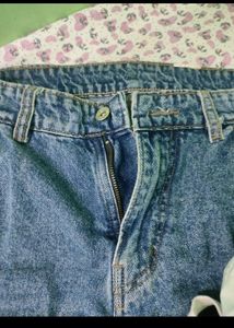 Wide Leg Blue Cargo Jeans💙