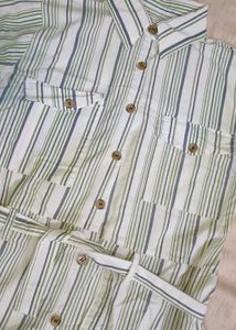 Striped Shirt Dress &amp; Jeans