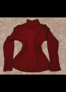 High Neck Slim Fit Top