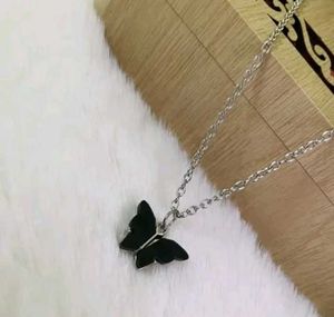 Butterfly Pendant Necklace