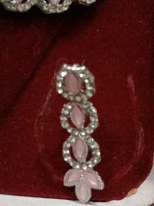 Diomond Necklace With Earrings