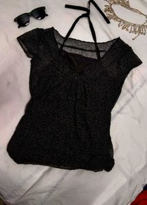 Black Halter Top ✨