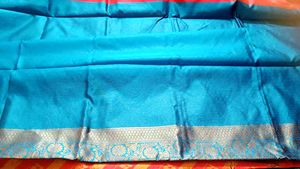 Banarsi Silk  Weaved Saree With Attached Bkouse
