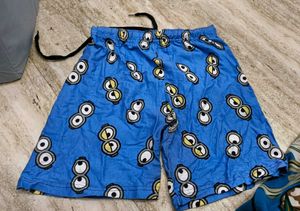 Minions Print Shorts