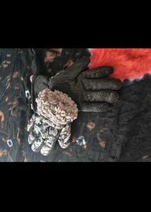 Camo Print Gloves