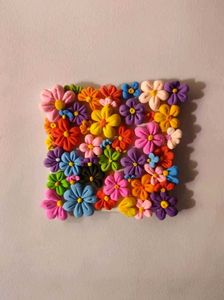 Floral Clay On Canvas 🌸