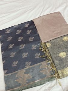 Banarasi Blue Suit