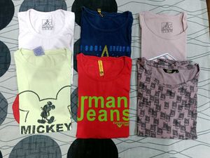 Mega Sale 💥 Pack Of 6 Girlish Tshirts