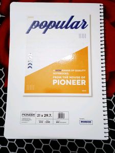 Pioneer Popular Notebook