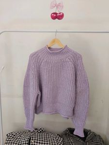 Oversized Knit Sweater 🌷