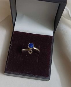 Pure Lapis Adjustable Ring Size