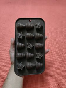 Combo Of 2 Silicon Chocolate Mould