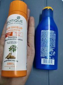 Biotique/ Nivea Sunscreen