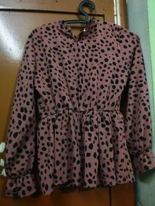 METRO-FASHION Top|Cute Mauve Coloured