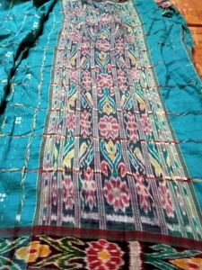 Blue Handloom Saree