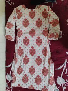 Pink Floral Kurta Set