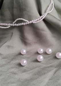 Handmade Pinterest Pearl Necklace
