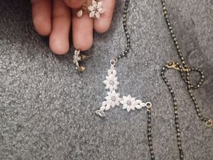 ◦•●◉✿Combo Necklace And Earings✿◉●•◦