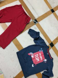 Cute Red Kids Trousers