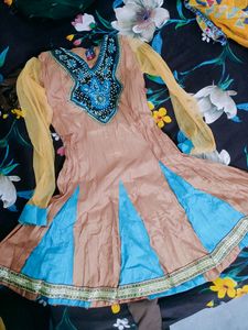 Cotton Frock Legi And Duppata 6 To 8 Years Old Gi