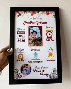 3 Black Blank A4 Size Photo Frame With Glass