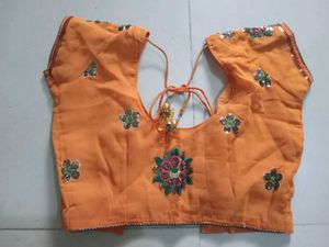 Floral Embroidered Saree