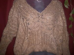 Poncho woolen Top