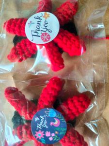 Angry crochet clips  💢💢 set-2