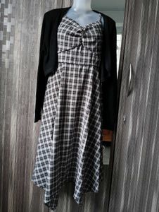 Imported Cardigan Dress