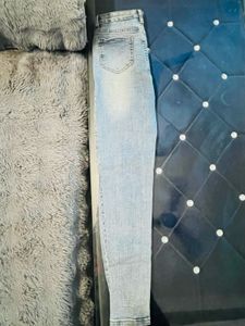 Distressed Denim Jeans