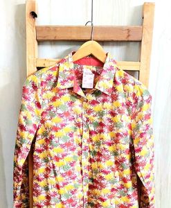Multicolour Cotton Shirt Size-36