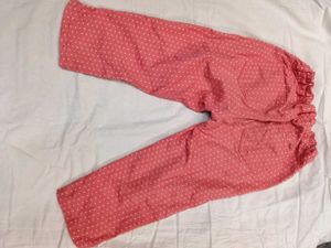 Polka Dot Capri Pants