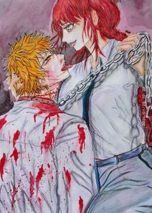 makima × danji fanart