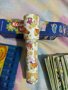 Combo Of Ben10 Cards, Harmonica, Kaleidoscope