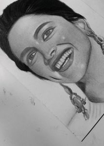 Dipika Padukone Portrait Sketch