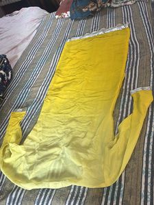 Yellow Embroidered Kurta