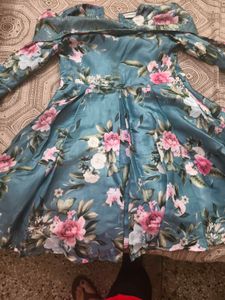 Floral Girls party Dress for 5-7 years girl
