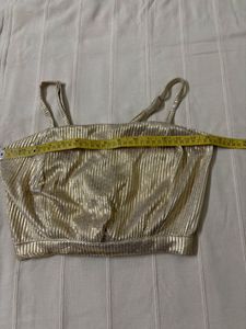 Shimmery Gold Blouse for Wedding/Festivities