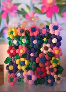 Floral Clay On Canvas 🌸