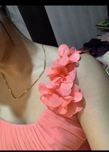 Beautiful Coral Gown❤️🎀💝