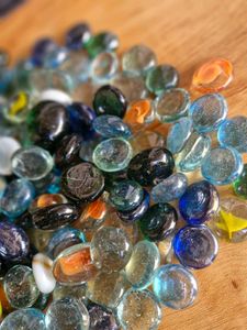 Assorted Glass Marbles– Decorative, Vibrant
